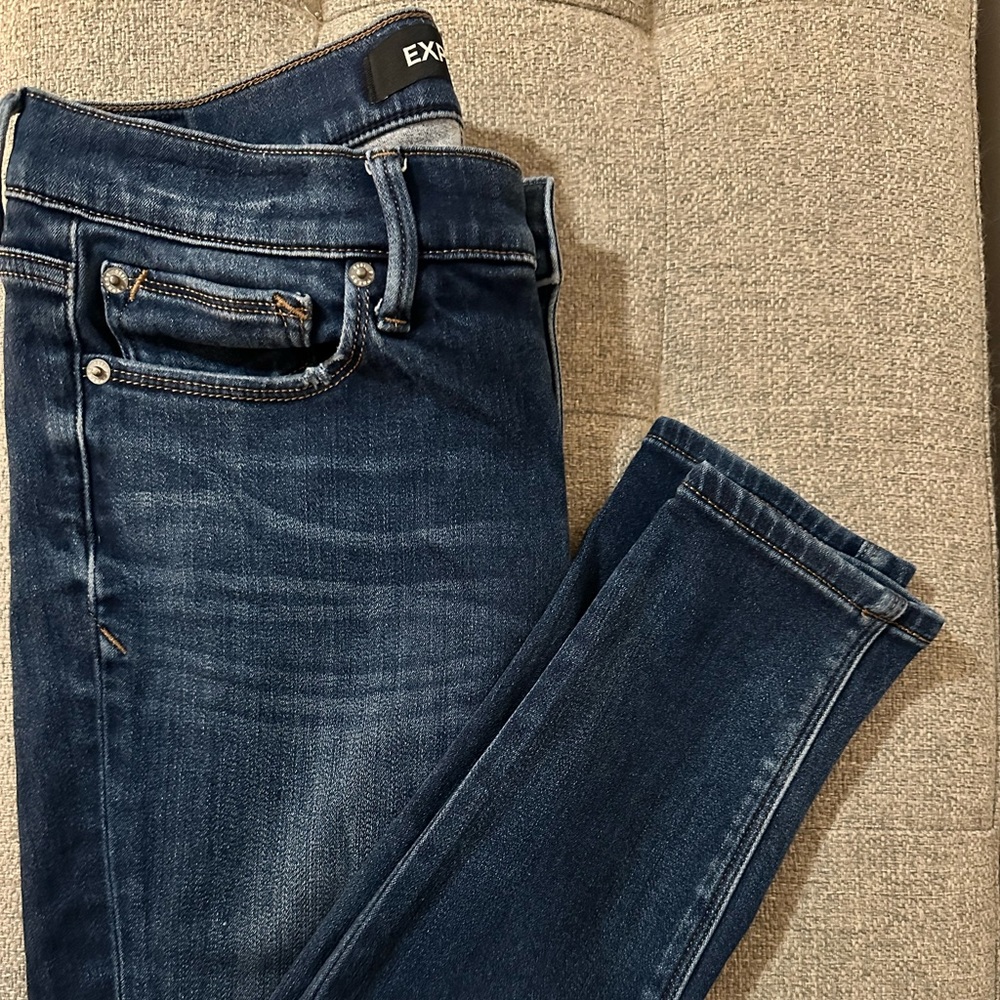 Express Dark Blue Women Jeans